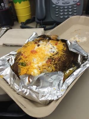 $6.95 for a 2lb loaded bake potato