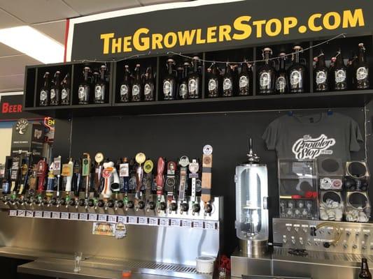 This Shell station is actually The Growler Stop