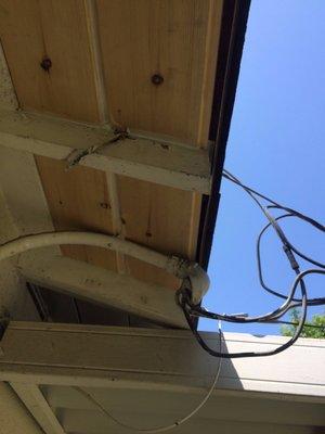 Eaves Replacement Termite Damage Repair Pest Control Service Signal Hill, CA