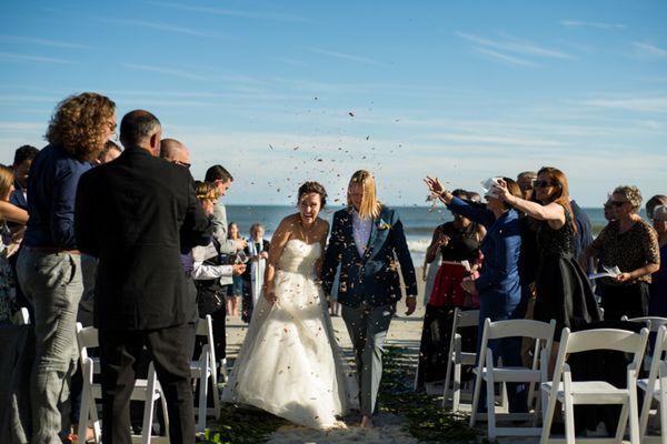 Wedding at Folly Beach, SC