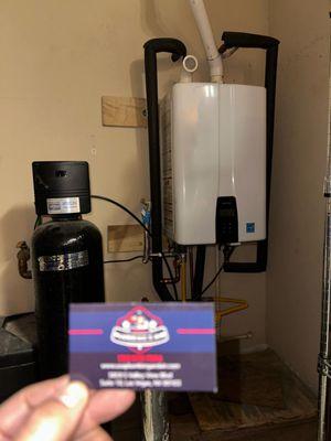 Tankless installation