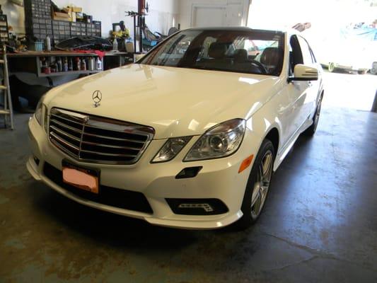 2011 Mercedes-Benz E550.