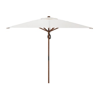 Provide a little relief from the sun or showers with these beautiful patio umbrellas.  Use with our umbrella bases or wine barrel stands.