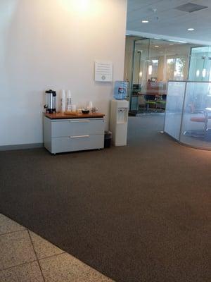 Snacks? For us or them? Clean office. Nice building. Great customer service.