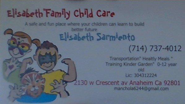 Elisabeth'Family Child Care