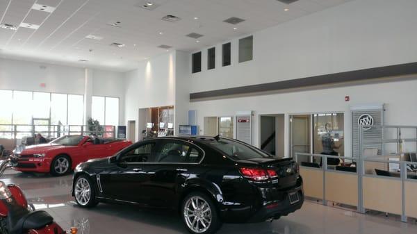 New Car showroom