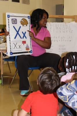 Ms. Deeanna teaches us about the letter X.