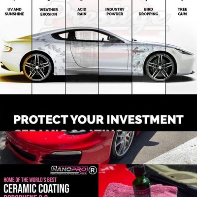 Protect your investment with a 5 year ceramic coating with a certified installer.
Get a Quote.