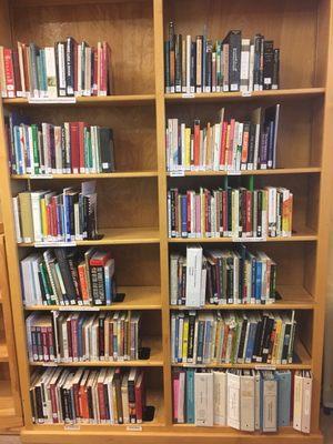 Small part of UU library.   Members can borrow.