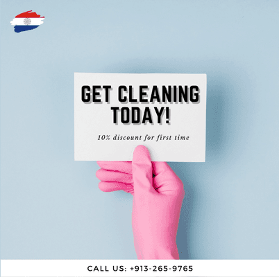 10% Off this winter and in your first cleaning. Don't have time cleaning your home, we are here to help.