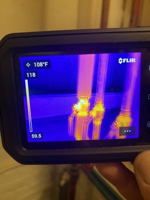 Infrared camera inspection