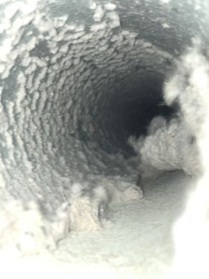 Dryer vent BEFORE