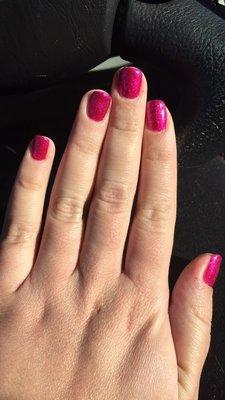 Shellac manicure