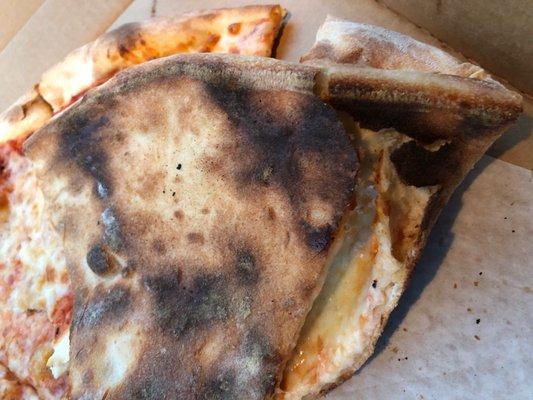 Anthony's burnt pizza