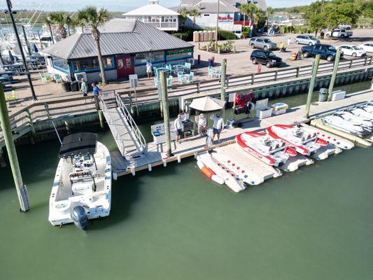 Seakart Adventure SC is located at Crazy Sister Marina in Murrells Inlet!