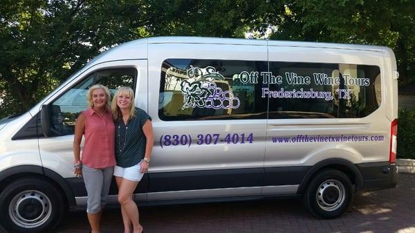 Great wine tour with a family from McKinney, TX