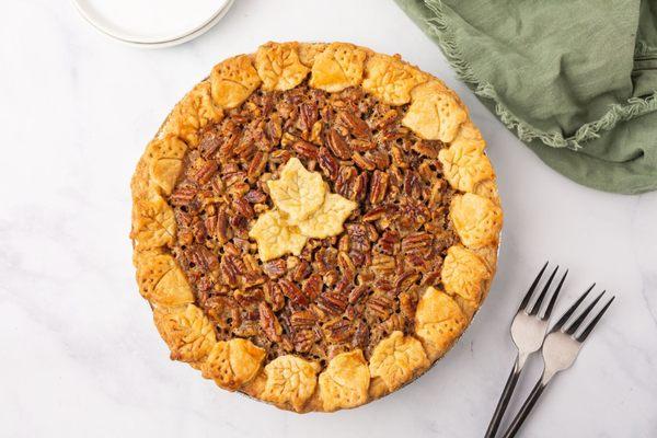 Delicious pecan pie