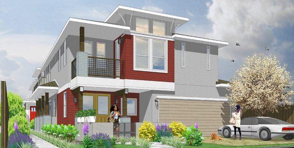 Small Lot Development, Costa Mesa - Residential Architecture