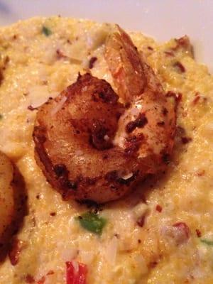 Shrimp in grits. To die for!