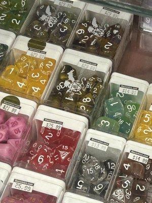 some beautiful dice for a cheap reasonable price!