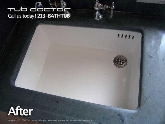 Tub Doctor 805-965-0000 Kitchen sink: refinishing, reglazing & repair