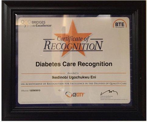 Diabetes Care Recognition