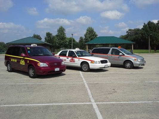 Three new vehicles on the road! Safe, fast, reliable. Courteous drivers and clean cabs. Serving all of the Western Suburbs.