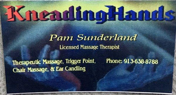 Massage available now. Very relaxing