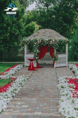 Gazebos are a fun addition to your home or business. We hope to be your top choice for gazebo builders in Greenville NC.