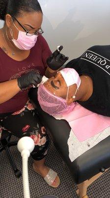 Microblading training!