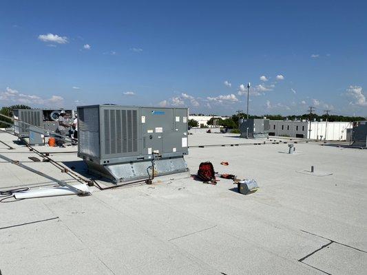 Rooftop installation