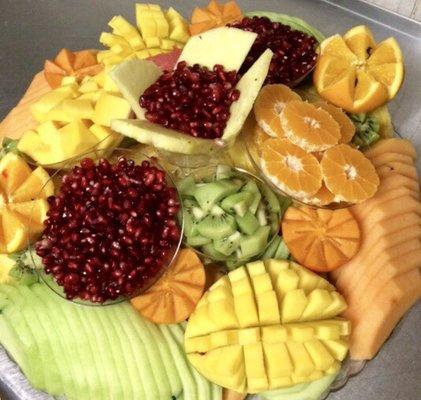 A large selection of fresh produce