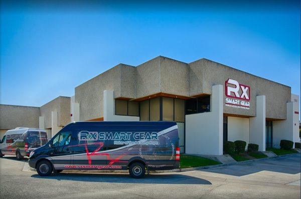 Rx Rover 1 and Rover 2 all packed and heading out to the CrossFit Games