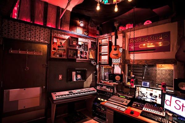 RedBird Studio NYC, Control Room Left Side - Photo: Max Di Biaggio