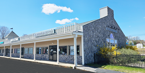 TVO Eyewear Center in North Hampton, NH. View from the outsided.