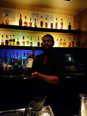 Jacob is the best mixologist at Seta lounge!