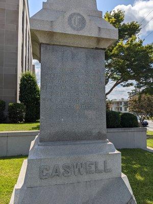 Richard Caswell Monument, Kinston