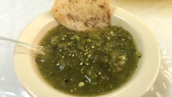 Salsa verde - you have to request it