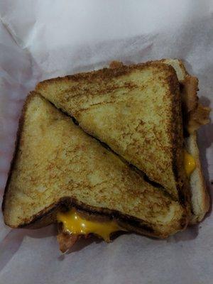 THE best just-like-your-mama-made-it Grilled Cheese with Bacon ever!!!!!!!!!  This is my go-to.