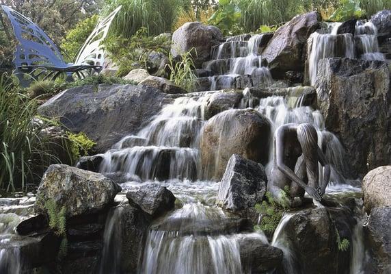 Kane Brothers Waterfall located in Barrington, IL