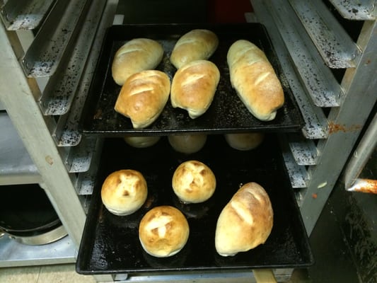 Rolls baked fresh daily!