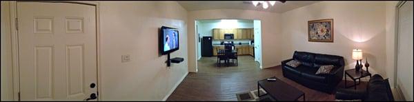 Living Area of La Villita Unit