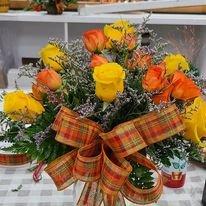 Yellow & Orange Roses