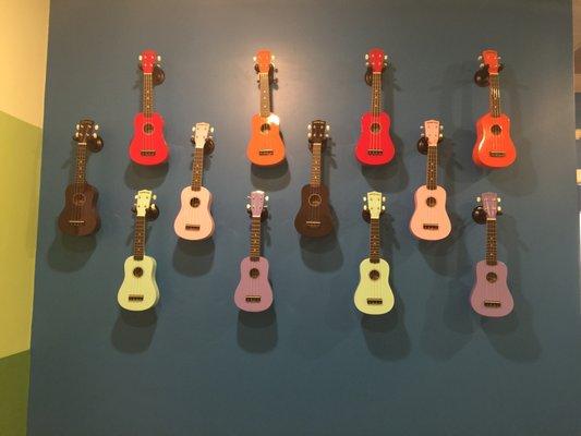 Ukelele Wall