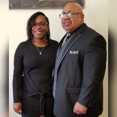 Dr. Aaron  Hamilton, Pastor Elder Sheila Hamilton, Co-Pastor