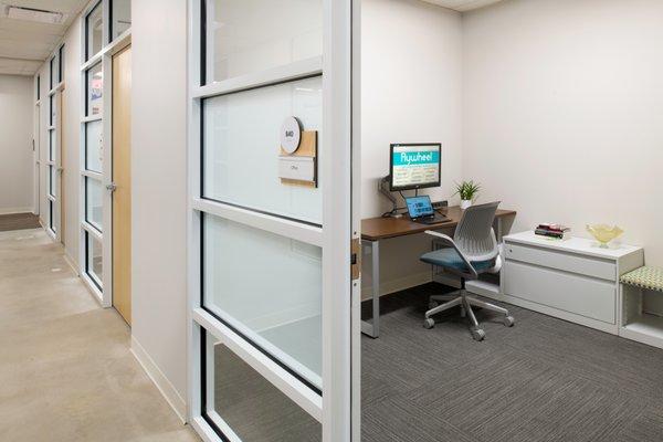 Private Office. Fully furnished, all-inclusive amenities, month-to-month terms.