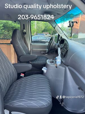 Total transformation on this van seats