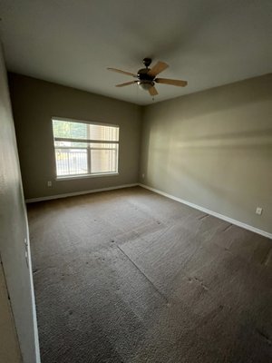 Room after move out cleaning