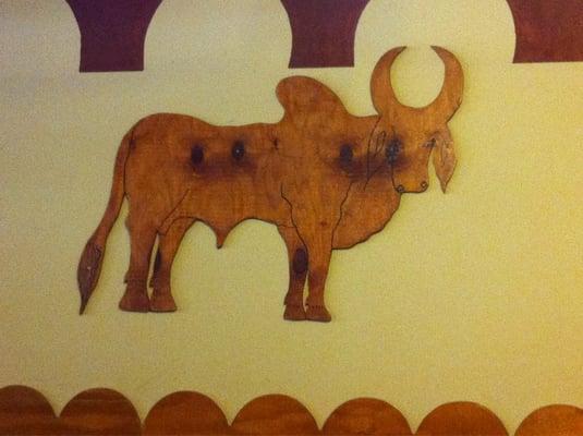 Anatomically correct (?) wall decor...