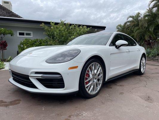 This Porsche is a beauty! Thank you for letting us come to you and clean up your ride with our ButterWax package!